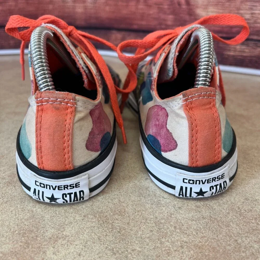 Converse All Star Low Top Colorful Multicolored Sneakers Unisex Junior 2 - Picture 5 of 11